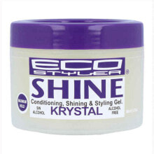 Гели и лосьоны для укладки волос eco Styler Shine Crystal Hair Gel Кондиционирующий и придающий блеск, гель для укладки волос 89 мл