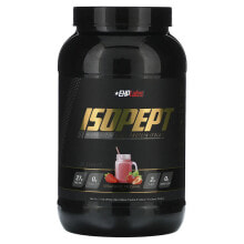 IsoPept, Hydrolyzed Whey Protein Isolate, Strawberry Milkshake, 2.14 lb (972 g)