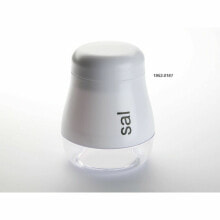 Salt Shaker with Lid Versa BL Plastic (15 cm)