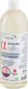 Alfa Scaling After Scaling Care Mouthwash Восстанавливающий ополаскиватель полости рта с экстрактом льняного семени, аллатоином и ксилитом для использования после удаления зубного камня, кюретажа и удаления зубов 500 мл