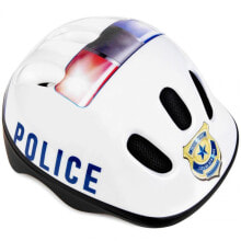 Шлем велосипедный Spokey Police Jr 927857