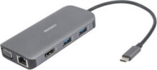 Stacja/replikator Deltaco USB-C (USBC-HDMI25)