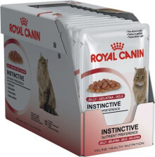 Влажный корм для кошек Royal Canin, INSTINCTIVE, кусочки, для привередливых,12x85г