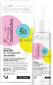 Bielenda Bielenda Beauty Molecules.Ochronne Ultralekkie Serum w kroplach SPF50 - do każdego rodzaju cery 30ml