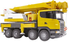 Toy cars and equipment for boys bruder SCANIA R-series Liebherr - Black,Yellow - 4 yr(s) - 185 mm - 620 mm - 270 mm