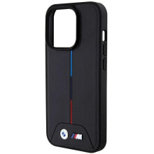 BMW Bmhmp15X22Pvtk iPhone 15 Pro Max 6.7 Quilted Tricol phone case