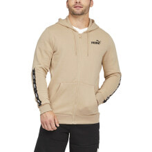 Puma Essentials+ Tape FullZip Hoodie Mens Size S Casual Outerwear 67027067 купить в аутлете