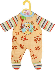 Одежда для кукол Dolly Moda Strampler mit Giraffe, 43 cm