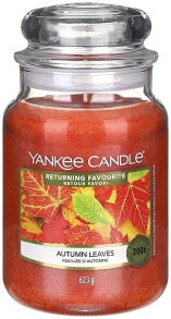 Duftkerze im Glas - Yankee Candle Autumn Leaves Limited Edition