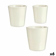 Set of pots White Clay (6 Units)