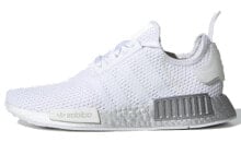 adidas originals NMD_R1 减震防滑 低帮 运动休闲鞋 女款 白银 / Кроссовки Adidas originals NMD_R1 FU9350