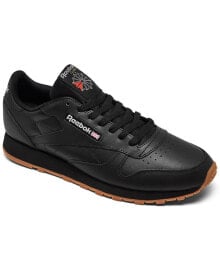 Мужские кроссовки и кеды men's Classic Leather Casual Sneakers from Finish Line