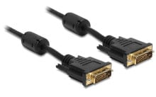 Компьютерные разъемы и переходники DeLOCK 83191 DVI кабель 3 m DVI-D Черный
