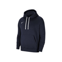 Мужские спортивные худи Мужское худи с капюшоном спортивное синее с логотипом Nike Park 20 Fleece