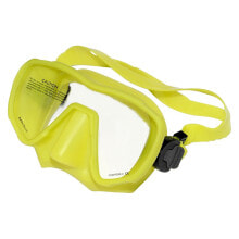 Masks and snorkels for scuba diving