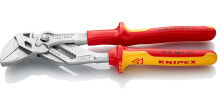Plumbing and adjustable keys 86 06 250 - Slip-joint pliers - 5.2 cm - Chrome steel - Steel - Red/Yellow - 25 cm