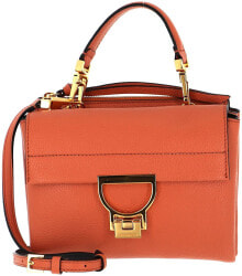 Кросс-боди Женская сумка кросс-боди коричневая Coccinelle Arlettis Leather Handbag 20 cm