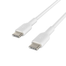 Cables and wires for construction belkin CAB003BT1MWH - 1 m - USB C - USB C - White