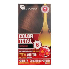 Краска для волос azalea Color Total No.6 Стойкая краска для волос, оттенок темно-золотистый русый