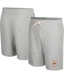 Купить мужские шорты Colosseum: Men's Heather Gray Oklahoma State Cowboys Love To Hear This Terry Shorts