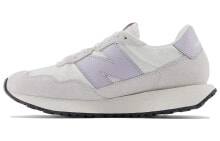 New Balance NB 237 减震防滑 低帮 跑步鞋 女款 灰紫 / Кроссовки New Balance NB 237 WS237YD