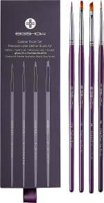 Make-up Pinselset 4 St. - Eigshow Ultra Fine Series All in One Detail Brush Kit