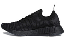 adidas originals NMD_R1 STLT Triple 减震防滑耐磨 低帮 运动休闲鞋 男女同款 黑色 / Кроссовки Adidas originals NMD_R1 STLT Triple CQ2391