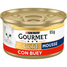 PURINA Gourmet Gold Mousse Beef 24x85g Cat Food