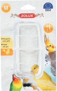 Ветеринарные препараты и аксессуары для птиц zolux Plastic Feeder with M grid