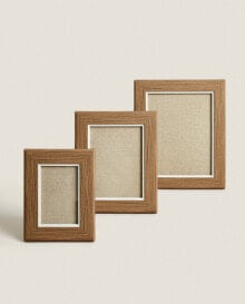 Contrast wooden photo frame