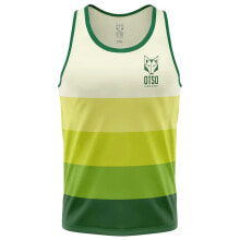 OTSO S/manga Singlet Verde Sleeveless T-Shirt