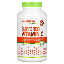 NutriBiotic, Immunity, буферизованный витамин C, 100 капсул без глютена