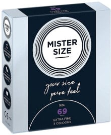 Kondome aus Latex Größe 69 3 St. - Mister Size Extra Fine Condoms