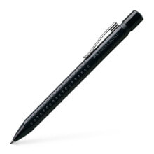 Письменные ручки fABER-CASTELL Kugelschreiber GRIP 2010 schwarz Schreibfarbe blau