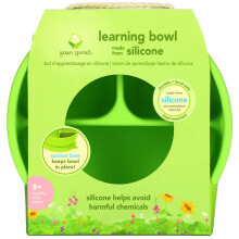 Green Sprouts, Learning Bowl, для детей от 9 месяцев, розовый, 1 чашка