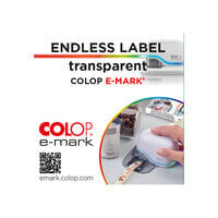 COLOP 155362 - Transparent - Self-adhesive printer label - Matte - Rectangle - 1.4 cm