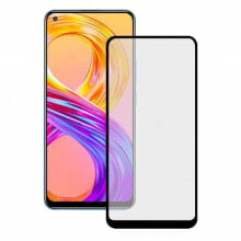 KSIX Realme 8/8 Pro Full Glue 2.5D 9H tempered glass screen protector