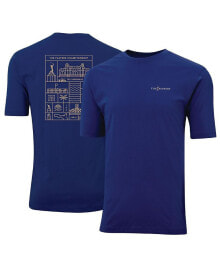 Купить мужские футболки и майки Ahead: Men's Blue The Players Window of the Players Pembrooke T-Shirt