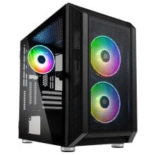 Купить компьютерные корпуса для игровых ПК KOLINK: Kolink Citadel Mesh RGB Micro-ATX Gehäuse - schwarz