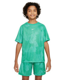 Nike big Boys Multi Dri-FIT Short-Sleeve Printed Top