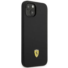 FERRARI Fehcp14Msibbk iPhone 14 Plus15 Plus 6.7 Silicone phone case