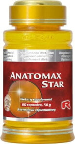 Starlife Anatomax Star Пищевая добавка для костно-мышечной системы и функционирования пищеварительной системы и обмена веществ 60 капсул