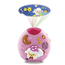 Ночники и декоративные светильники для малышей VTech Lumi mouton nuit echantée rose детский ночник Розовый 80-508755