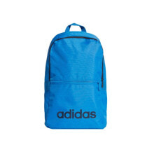 Мужские спортивные рюкзаки мужской спортивный рюкзак голубой Adidas Linear Classic