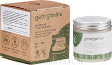 Natürliche Zahnpasta mit Teebaum-Geschmack - Georganics Tea Tree Natural Toothpaste