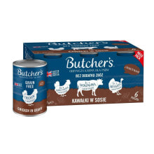 Купить влажные корма для собак Butcher's: Влажный корм Butcher's BUTCHER S Original Mega pack Курица 6 x 400 g