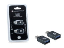 Компьютерные разъемы и переходники conceptronic DONN03G кабельный разъем/переходник USB 3.1 Gen 1 Type-C USB 3.1 Gen 1 Type-A Черный