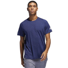 Мужские спортивные футболки Мужская спортивная футболка синяя Adidas Axis