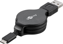 Goobay 45743 USB кабель 1 m 2.0 USB A USB C Черный