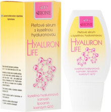 Feuchtigkeisspendendes Gesichtsserum mit Hyaluronsäure und Coenzym Q10 - Bione Cosmetics Facial Serum With Hyaluronic Acid